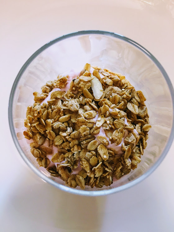 Healthy Maple Quinoa Almond Granola